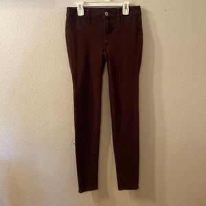 American Eagle matron jeggings size 0